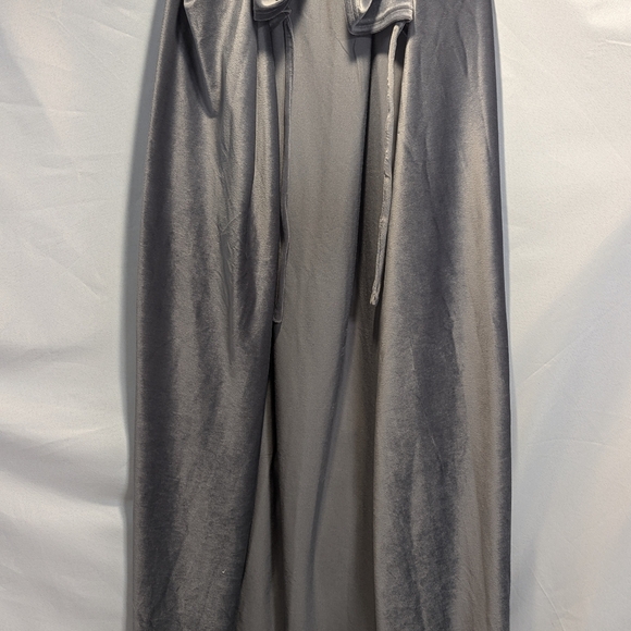 New men women Halloween costume handmade long hooded gray cape cloak - Picture 4 of 5